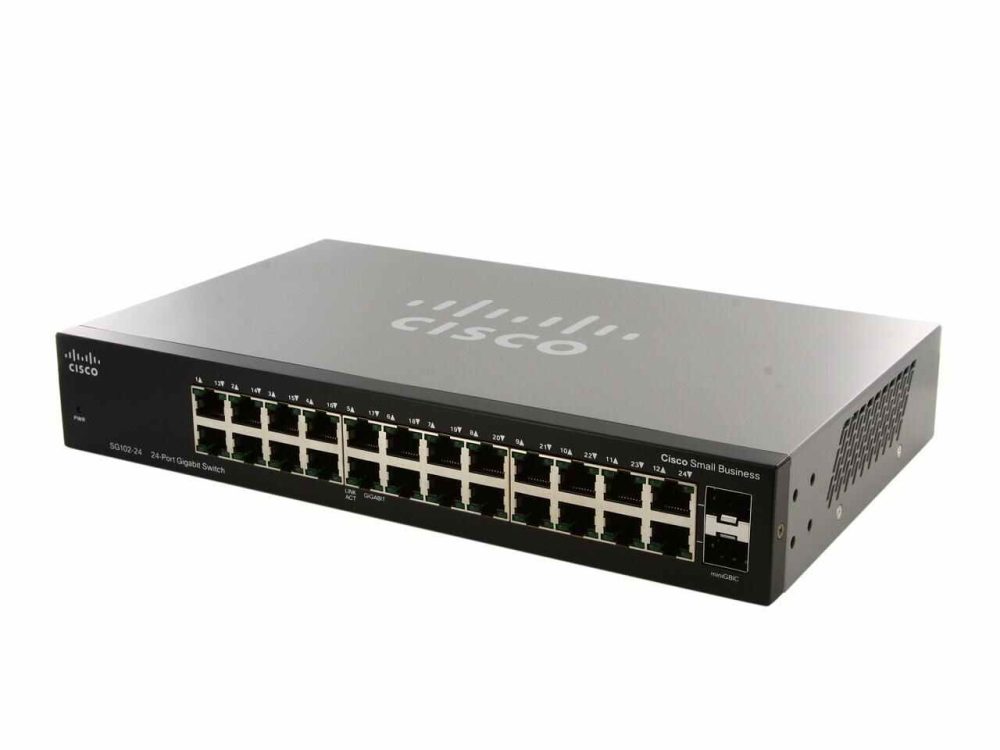 Cisco SG102-24 Compact 24-Port Gigabit Switch