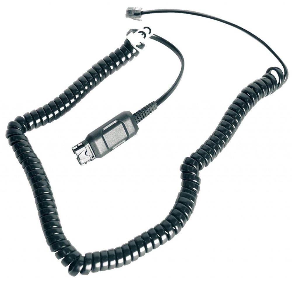 Plantronics A10-11 A QD to RJ-11 Adapter Cable